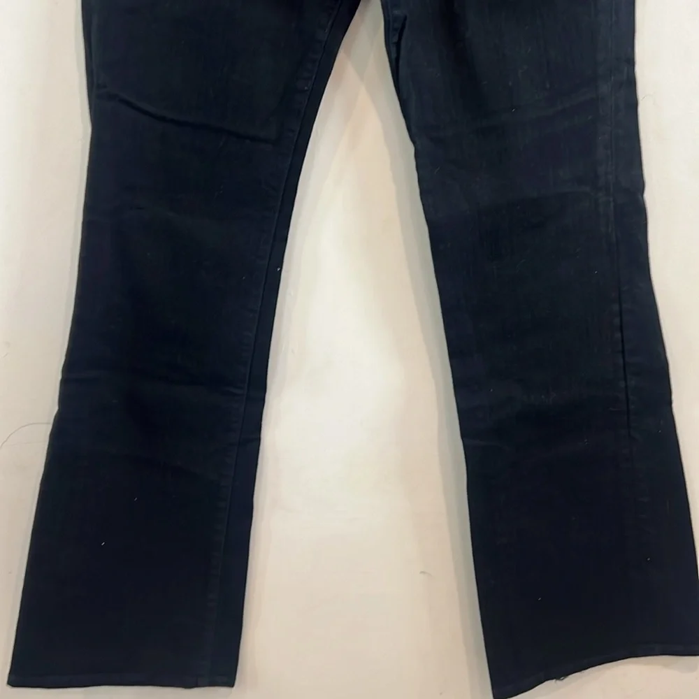 Lucky‎ Brand Women’s Black Knox Sweet N Low Wide Leg Denim Jeans Size 6